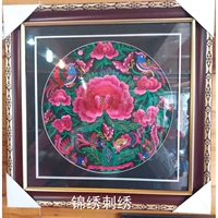 Пион висят картина украшение новая китайская ветер и крыльца декоративная картина фрески, чтобы управлять висящей живописью фэн -шуй