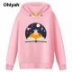 Ohlyah thương hiệu áo hoodie cotton áo len cặp đôi nữ sinh viên in hành tinh cá tính quần áo lớp tùy chỉnh - Áo len