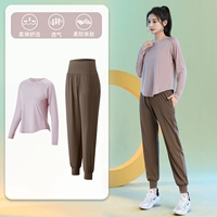 Розовый комплект, кофейные штаны, спортивный костюм, летняя летняя одежда