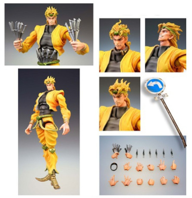 taobao agent Anime Jojo's Wonderful Adventure DIO DiO ~ Olympic Star Dust Fighter Super Aimatical Moving Modeling Hand -Office Toy Gift