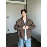 Цветная весенняя куртка, бейсбольная ретро форма, изысканный стиль, в американском стиле