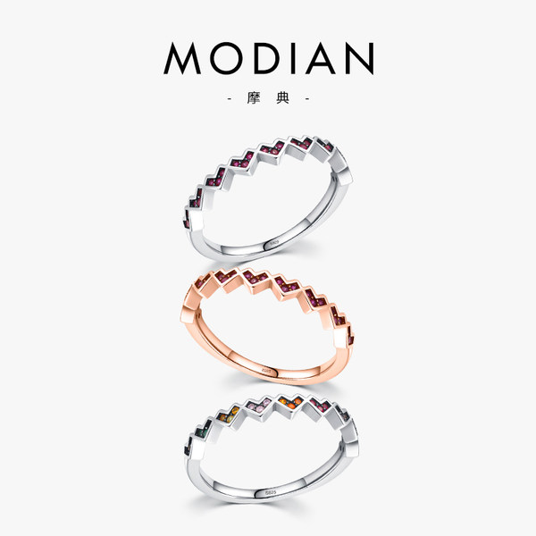 Радужное небольшое дизайнерское кольцо с камнем в форме сердца, серебро 925 пробы, японские и корейские, тренд сезона