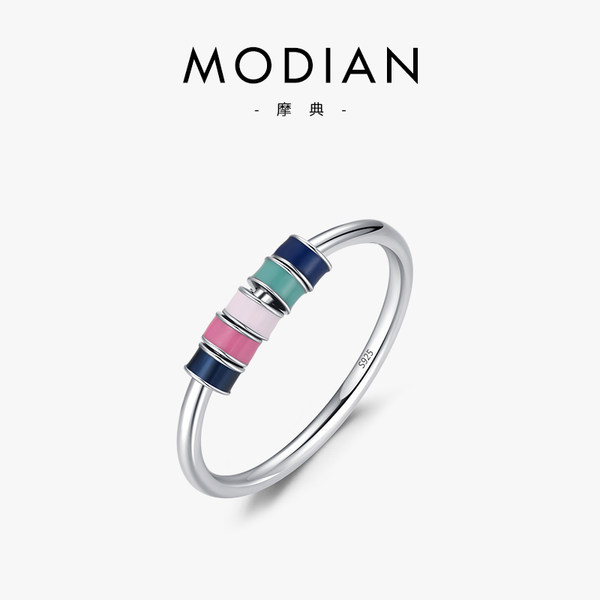 Модное универсальное кольцо, серебро 925 пробы