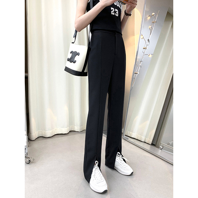 taobao agent Small design black fitted jeans, trend of season, high waist