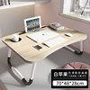 White Apple [Anti -slip and stable desktop legs+increase desktop+card slot+cup support]