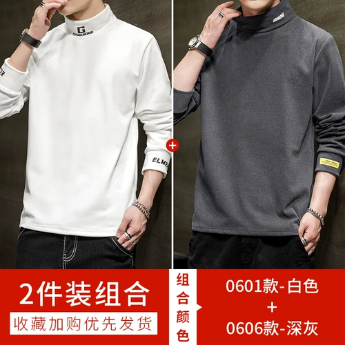 南极人 Мужская демисезонная толстовка, трендовая осенняя куртка для школьников, 2020, оверсайз, высокий воротник