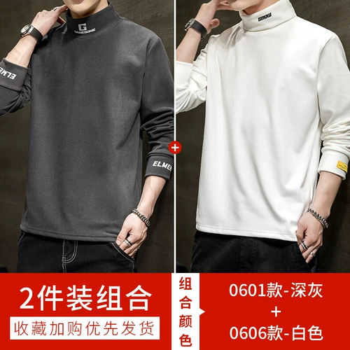 南极人 Мужская демисезонная толстовка, трендовая осенняя куртка для школьников, 2020, оверсайз, высокий воротник