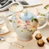 Yingchenda gốm sứ gốm sứ sáng tạo công suất lớn cà phê tiếng Anh phong cách retro ấm trà chiều - Cà phê