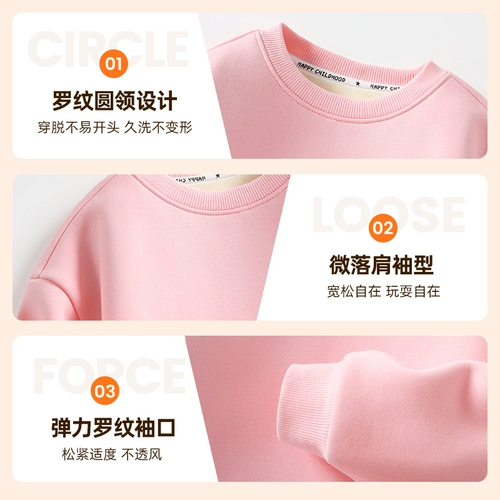 Бархатная утепленная толстовка, демисезонный детский пуховик, зимнее детское термобелье, увеличенная толщина, детская одежда