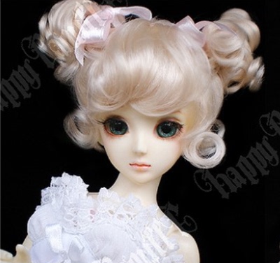 taobao agent 6 points and 4 points BJDSD doll wigs of Ma Hai Mao Xiaolian Tonic Black Gold 1/6, 1/4, 1/3