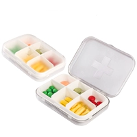 Фармацевтическая коробка с белой шестеркой