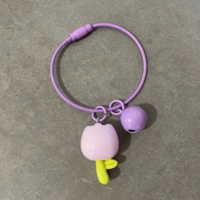 Фиолетовый жирный тюльпан