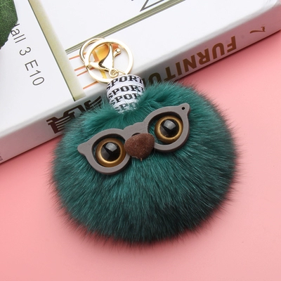 Креативная подвеска, кролик, монстр, украшение на сумку, Южная Корея, лиса, енот, сова