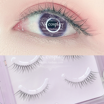 taobao agent NK の Shop new crafts! 4D stalk layer layer flowers naturally eye tails are long, flying fresh cross -eyelashes