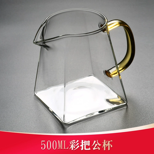 Бунт стеклянный ярмарка сгущенной тепловой нагрев и чашка для лечения домашний чай фильтровать чай утечка