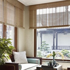 Шторы рулонные Премиум бамбуковые шторы Бамбуковые