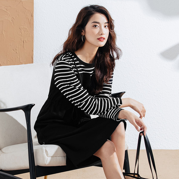 Весенняя летняя юбка, комплект, платье, большой размер, свободный крой