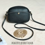 Сумка для телефона на одно плечо, маленькая универсальная небольшая сумка, цепь, в корейском стиле, горизонтальная версия