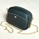 Сумка для телефона на одно плечо, маленькая универсальная небольшая сумка, цепь, в корейском стиле, горизонтальная версия