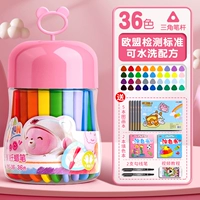 Розовый комплект, книга с картинками, 36 цветов, 5 шт