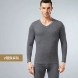 恒源祥 Удерживающее тепло нижнее белье подходит для мужчин и женщин, хлопковый свитер, комплект для влюбленных, хлопковое термобелье, штаны