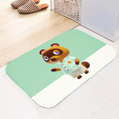 taobao agent Popular game Animal Moriyu Patterns Pattern A absorption of the bathtub bathtub door pads of the animals