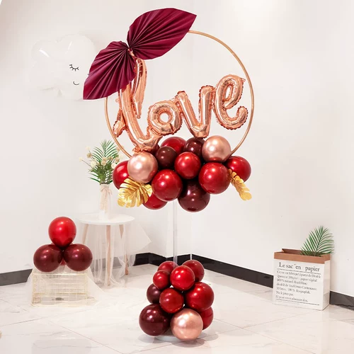 Свадебные воздушные шарики дороги плавающие обработка новая свадебная комната лежать спальня для спальни свадебные принадлежности Daquan