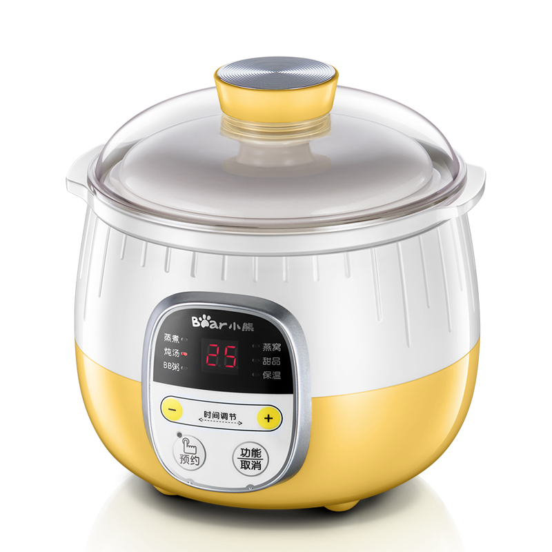 bear/little bear ddz-b08c1 baby bb porridge pot porridge mini bb porridge automatic bird's nest electric stew