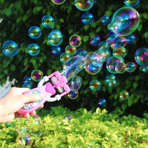 Мыльные пузыри, нетоксичная машина для пузырьков, электрическая камера, разноцветный пузырьковый пистолет