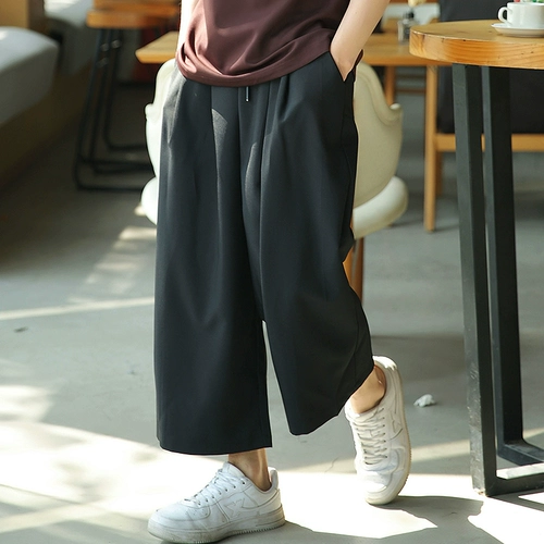 Черная униформа медсестры, штаны, летние леггинсы, коллекция 2022, свободный прямой крой