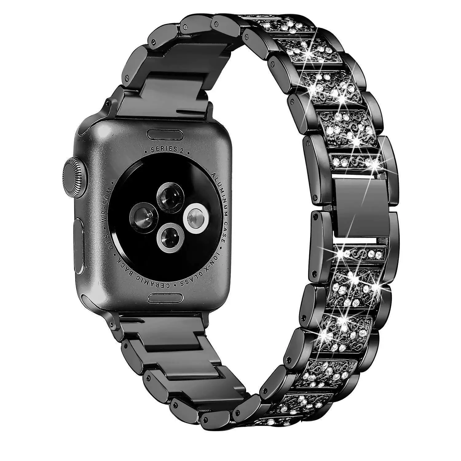 [Подходит для Apple Watch iWatch9 ремешок Apple Watch 7/6/5/4 поколение золотой камень Ultra trendy S7 цепь S8 мини 41/49 мм женский SE ремешок S5 новый]