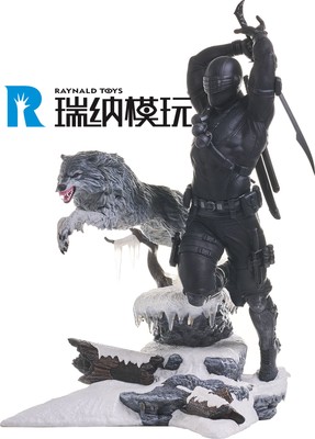 taobao agent Spot DST Art Museum Series G.I.JOE Special Forces Snake Eye Maskman PVC Statue Swing