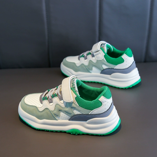 Детские туфли, кроссовки для мальчиков, дышащая повседневная обувь, 2022, осенние, тренд сезона