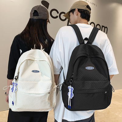 taobao agent Capacious one-shoulder bag, shoulder bag, backpack, school bag, simple and elegant design, for students, for secondary school