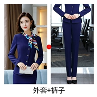 Синяя куртка, штаны