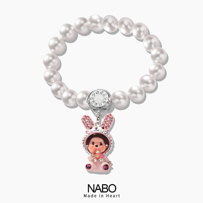taobao agent Rainbow rabbit, bracelet, light luxury style, with little bears