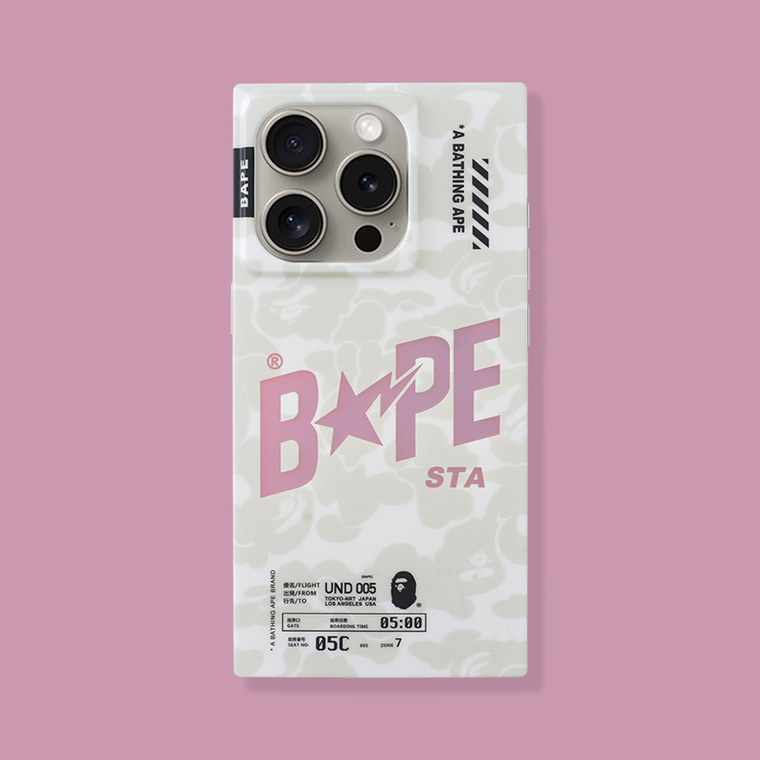 Square BAPE 15, 14, 13 iPhone Case