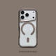 Minimal Orange MagSafe iPhone 17 Pro Max/16 Plus Phone Case – Clear Bumper, Shock Absorbing  Pro/Plus/Max/Air  – iPhone 17,  iPhone 16, iPhone 15, iPhone 14, iPhone 13