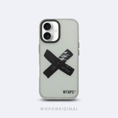 WTAPS Distressed Cross iPhone Minimalist iPhone Case for iPhone 12 – 17