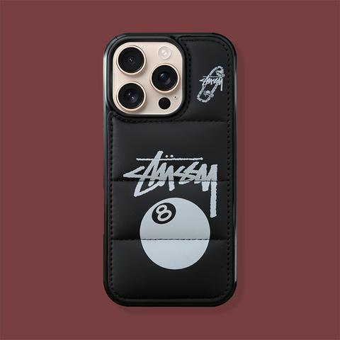 Stussy Eight Ball New Puffy Puffer Down Jacket Plus/Pro/Max – 16, 15, 14, 13, 12 iPhone Case