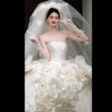 Топ без лямок, модное свадебное платье для принцессы, французский стиль, премиум класс