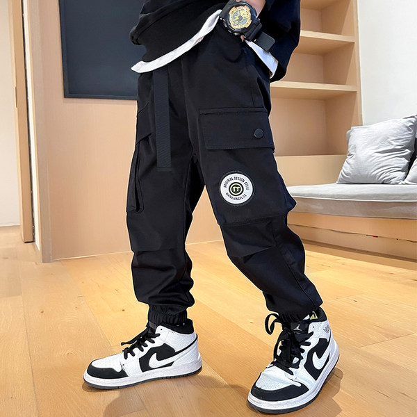 Весенние штаны для мальчиков, коллекция 2023, подходит для подростков