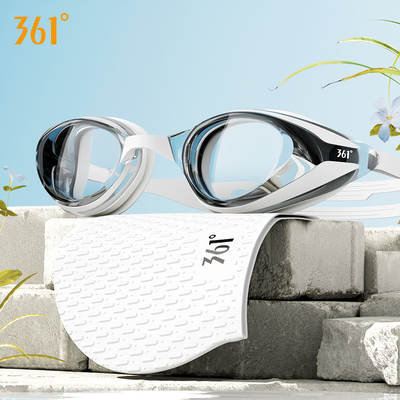 361游泳眼镜高清防雾近视带度数