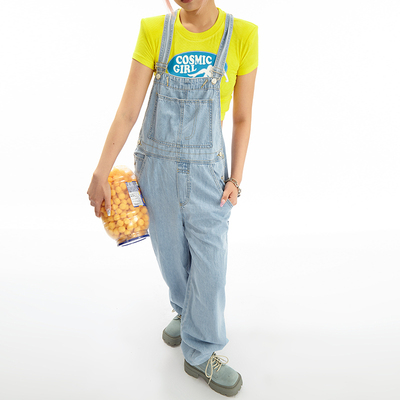 taobao agent Denim thin suspenders, 2021 collection, internet celebrity, suitable for teen, lifting effect