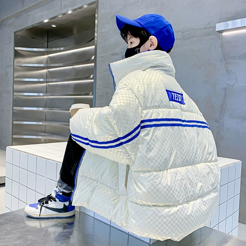 Детская летняя одежда, пуховик, куртка, зимний комплект для мальчиков, коллекция 2022, подходит для подростков, увеличенная толщина