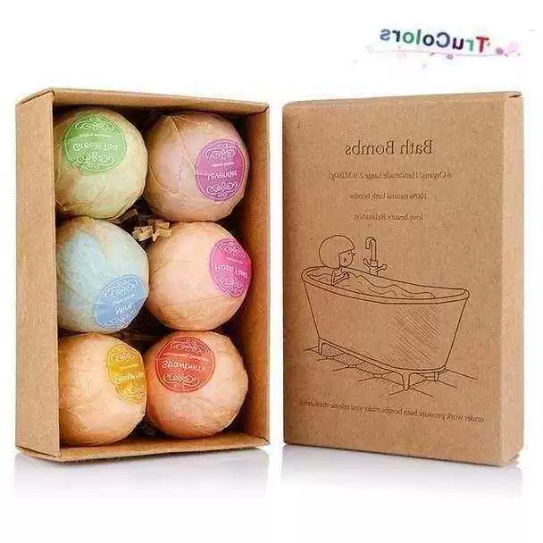 Соль-баллон набор essential oil Bath bomb уход за кожей очиститель