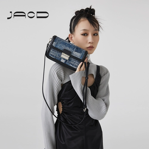 Оригинальная демисезонная джинсовая небольшая сумка, сумка на одно плечо, коллекция 2023