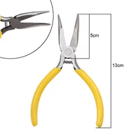 Желтая ручка изогнутые плоскогубцы (беззубые)