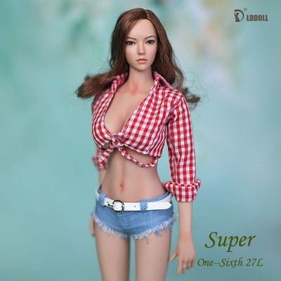 taobao agent [LDDOLL] Super28L soft breasts SFD silicon glue seamless female soldier's body body body carving humanoid doll