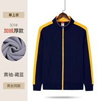 ZC 309 Тибетская синяя рукава одно верхняя верхняя вершина (толстая модель)